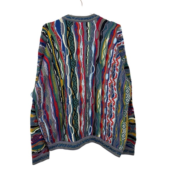 Vintage COOGI 3D Knit Pullover Sweater The Santa Clause Size XL - Picture 3 of 5